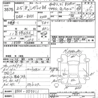 Subaru LEGACY B4 лот № 3575 оценка 3.5  с аукциона в Японии 7