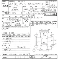 Toyota PASSO лот № 3064 оценка 3.5  с аукциона в Японии 8