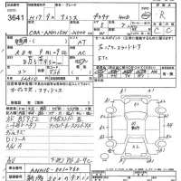 Toyota ISIS лот № 3641 оценка R  с аукциона в Японии 7