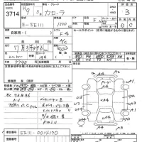 Toyota COROLLA лот № 3714 оценка 3  с аукциона в Японии 7
