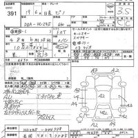 Nissan PINO лот № 391 оценка 3.5  с аукциона в Японии 7