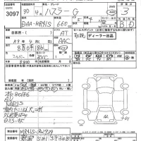 Suzuki HUSTLER лот № 3097 оценка 3  с аукциона в Японии 8