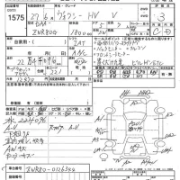 Toyota VOXY лот № 1575 оценка 3  с аукциона в Японии 7