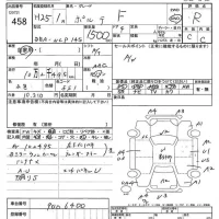 Toyota PORTE лот № 458 оценка R  с аукциона в Японии 7