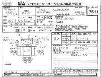 Hino DUTRO лот № 7511 оценка RA  с аукциона в Японии 1