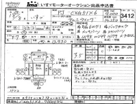 Isuzu TRUCK лот № 3412 оценка 3.5  с аукциона в Японии 4