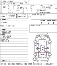 Nissan OTTI лот № 3306 оценка R  с аукциона в Японии 5