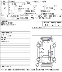 Nissan DAYZ лот № 3005 оценка 4.5  с аукциона в Японии 5
