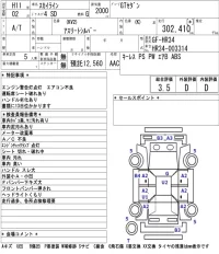 Nissan SKYLINE лот № 8528 оценка 3.5  с аукциона в Японии 5