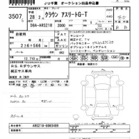 Toyota CROWN лот № 3507 оценка 4.5  с аукциона в Японии 7