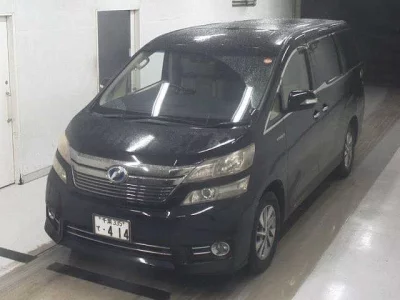 Toyota VELLFIRE  с аукциона в Японии