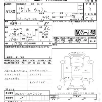 Toyota WISH лот № 5180 оценка 3  с аукциона в Японии 4