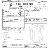 Volvo XC60 лот № 1102 оценка 3.5  с аукциона в Японии 5