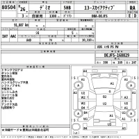 Mazda DEMIO лот № 80504 оценка RA  с аукциона в Японии 2