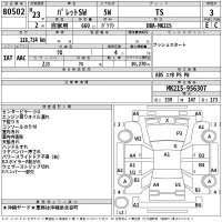 Suzuki PALETTE лот № 80502 оценка 3  с аукциона в Японии 2