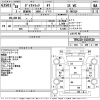 Toyota DYNA лот № 63501 оценка RA  с аукциона в Японии 2