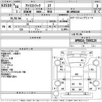 Nissan ATLAS лот № 63510 оценка 3  с аукциона в Японии 2