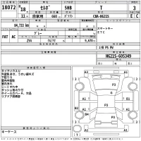 Suzuki CERVO лот № 18072 оценка 3  с аукциона в Японии 2