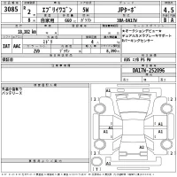 Suzuki EVERY WAGON лот № 3085 оценка 4.5  с аукциона в Японии 2