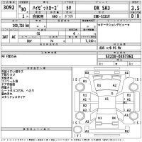 Daihatsu HIJET VAN лот № 3092 оценка 3.5  с аукциона в Японии 2