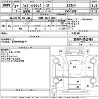Daihatsu HIJET TRUCK лот № 3089 оценка 3.5  с аукциона в Японии 2