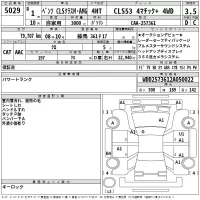 Mercedes-Benz AMG лот № 5029 оценка 3.5  с аукциона в Японии 2