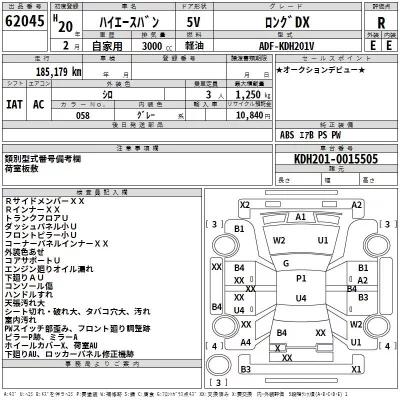 Toyota HIACE VAN  с аукциона в Японии