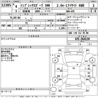 Subaru IMPREZA лот № 12385 оценка 3  с аукциона в Японии 2