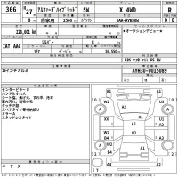 Toyota ALPHARD лот № 366 оценка R  с аукциона в Японии 2