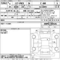 Toyota HARRIER лот № 72062 оценка 5  с аукциона в Японии 2