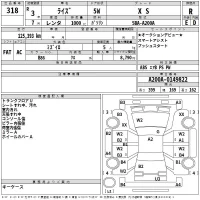 Toyota RAIZE лот № 318 оценка R  с аукциона в Японии 2