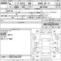 Mercedes-Benz A CLASS лот № 80080 оценка 3.5  с аукциона в Японии 2