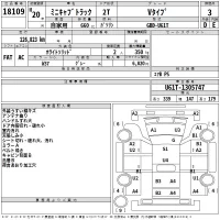 Mitsubishi MINICAB TRUCK лот № 18109 оценка 3  с аукциона в Японии 2