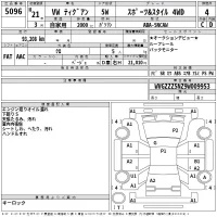 Volkswagen TIGUAN лот № 5096 оценка 4  с аукциона в Японии 2