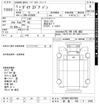 Toyota DYNA лот № 71010 оценка R  с аукциона в Японии 10