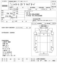 Toyota HIACE TRUCK лот № 8 оценка 3.5  с аукциона в Японии 10