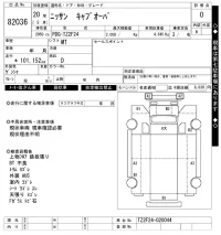 Nissan TRUCK лот № 82036 оценка 0  с аукциона в Японии 6