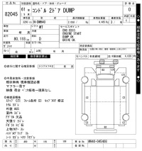 Nissan CONDOR лот № 82045 оценка 0  с аукциона в Японии 6