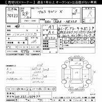 Suzuki ALTO LAPIN лот № 70123 оценка R  с аукциона в Японии 10