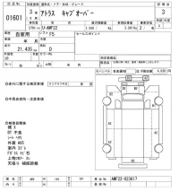 Nissan ATLAS лот № 1601 оценка 3  с аукциона в Японии 10