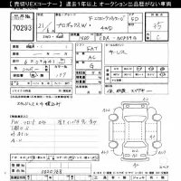 Toyota PROBOX лот № 70293 оценка 3.5  с аукциона в Японии 10