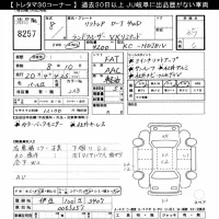 Toyota LAND CRUISER лот № 8257 оценка 3.5  с аукциона в Японии 11