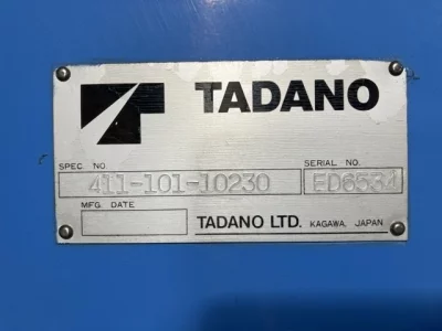 TADANO CRANE