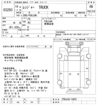 Hino RANGER лот № 3293 оценка RB  с аукциона в Японии 9