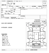 Mitsubishi DELICA D5 лот № 20115 оценка RA  с аукциона в Японии 9