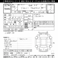 Suzuki JIMNY лот № 70440 оценка 3  с аукциона в Японии 10