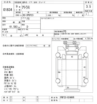Nissan ATLAS лот № 1834 оценка 3.5  с аукциона в Японии 10