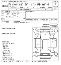 Nissan ELGRAND лот № 20350 оценка 3  с аукциона в Японии 9