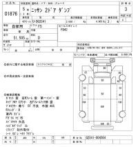 Nissan TRUCK лот № 1876 оценка 3  с аукциона в Японии 10