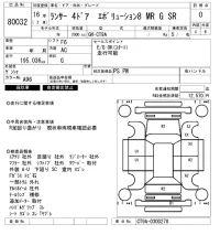 Mitsubishi LANCER лот № 80032 оценка 0  с аукциона в Японии 3